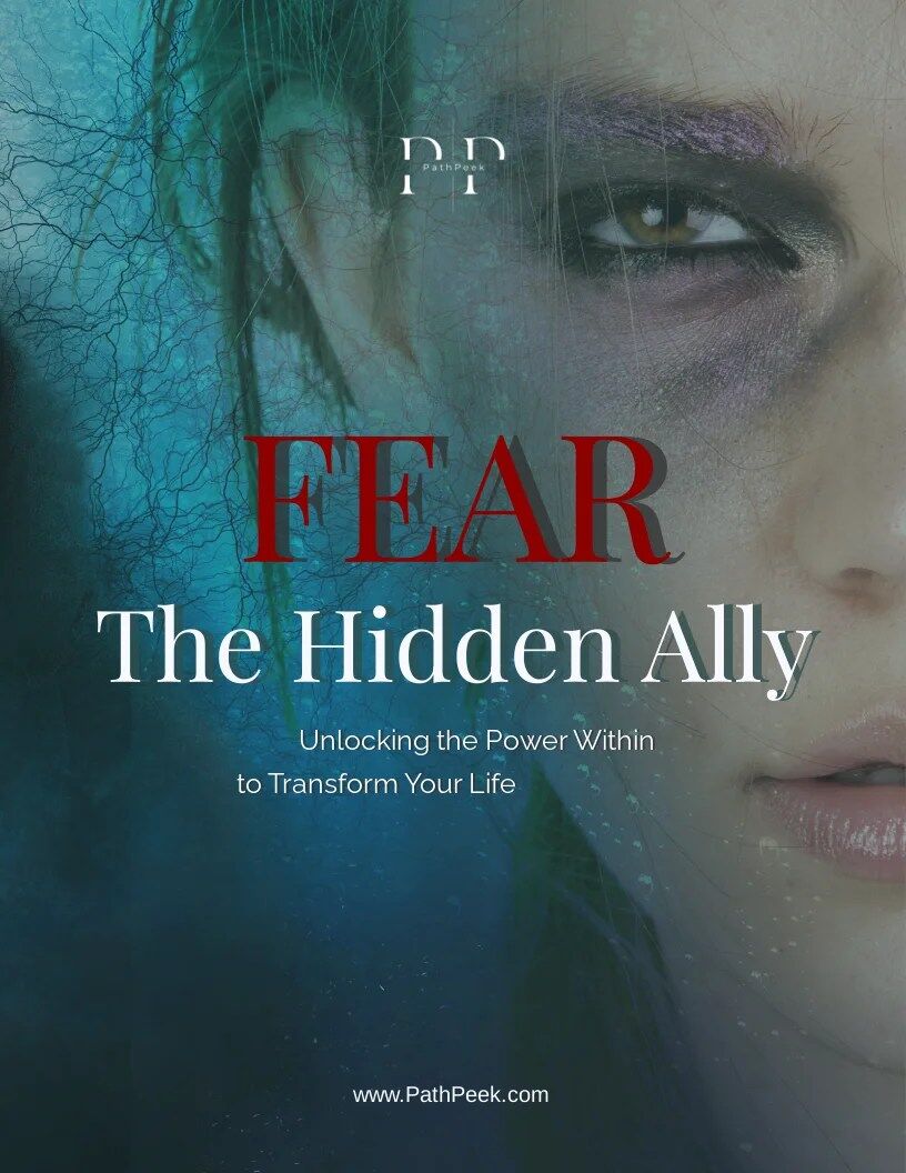 Fear: The Hidden Ally eBook Cover – A Guide to Overcoming Fear & Unlocking Inner Strength